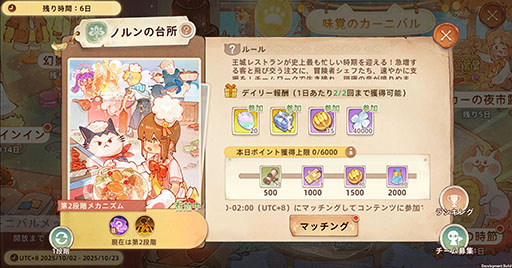 画像ギャラリー No.007のサムネイル画像 / 「ツリーオブセイヴァー:ネバーランド」,1周年記念イベントを開始。王城の美食フェスティバル「味覚のカーニバル」などが開催中