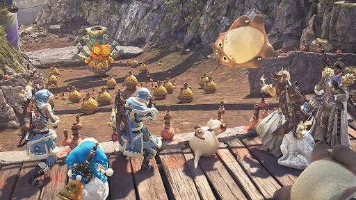 画像ギャラリー No.020のサムネイル画像 / 「モンスターハンターワイルズ」季節イベント「交わりの祭事【祝謡の儀】」を12月19日に開始。煌びやかな「セレモニアルαシリーズ」が登場