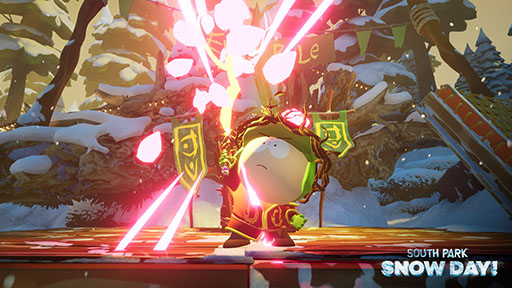 画像ギャラリー No.007のサムネイル画像 / 人気アニメのゲーム化作品「サウスパーク:スノーデイ!」,本日発売。雪に覆われた街を舞台に戦うアクションADV