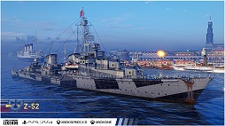���������꡼ No.003�Υ���ͥ������ / ��World of Warships: Legends�׺ǿ����åץǡ��ȡֽդ�Ĭή�פ��ۿ����ץ�ߥ�����δϤ�����Ǥ���֥ե��������λ�ҡ׼»�