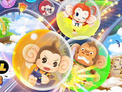 「スーパーモンキーボール バナナランブル」本日発売。最大16人で,さまざまなルールの協力/対戦プレイを楽しめる
