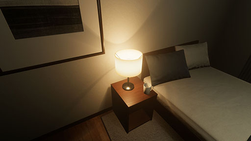 画像ギャラリー No.005のサムネイル画像 / 全ての異変が怖い8番出口ライクの新作ホラーゲーム「霊室」,Steamストアページを公開。霊現象を鎮め,部屋からの脱出を目指す
