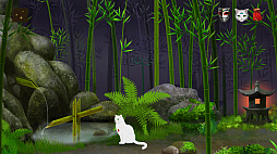 Cat and Ghostly Road