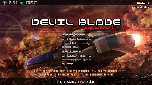 ꡼ No.002Υͥ / ĶɡɽĥSTGDEVIL BLADE REBOOTס524Steamۿ᤬28ǯʤեᥤ