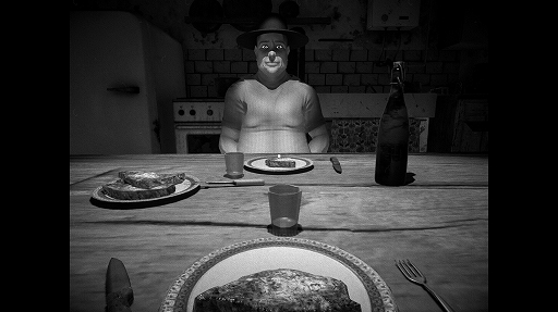 画像ギャラリー No.003のサムネイル画像 / いわく付きのイタリア産ホラーADV「HORSES」,GoG.comで配信開始。全裸人間たちが馬として生きる牧場で,14日間を耐え抜き,真実を暴け