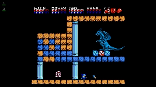 画像ギャラリー No.005のサムネイル画像 / 「EGGコンソール ドラゴンスレイヤーIV ドラスレファミリー MSX2」，4月11日配信決定。1987年に日本ファルコムから発売されたアクションRPG