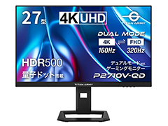 4K/160Hz�ȥե�HD/320Hz���ڤ��ؤ������̻ҥɥåȱվ����Ѥ�5������Ⱦ�Ф�27�������ޡ������ǥ����ץ쥤��Titan Army�����о�