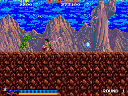 画像ギャラリー No.001のサムネイル画像 / 「アーケードアーカイブス ラスタンサーガ」,5月2日配信。1987年にタイトーから発売された横スクロールアクション