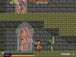 画像ギャラリー No.003のサムネイル画像 / 「アーケードアーカイブス ラスタンサーガ」,5月2日配信。1987年にタイトーから発売された横スクロールアクション