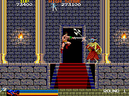 画像ギャラリー No.004のサムネイル画像 / 「アーケードアーカイブス ラスタンサーガ」,5月2日配信。1987年にタイトーから発売された横スクロールアクション