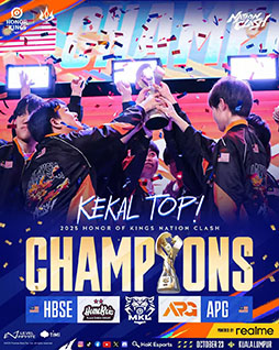 画像ギャラリー No.001のサムネイル画像 / 「Honor of Kings Nation Clash」,マレーシア代表チームが優勝