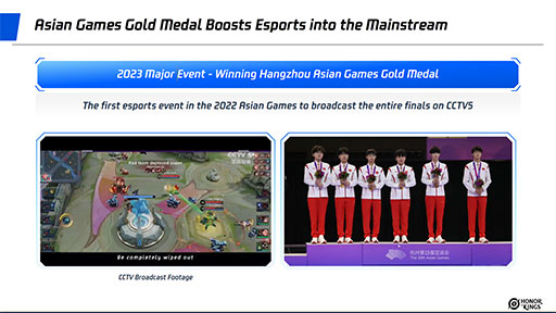 画像ギャラリー No.019のサムネイル画像 / 「Honor of Kings」のeスポーツにおけるグローバル展開はどのように行われているのか? そのエコシステムに焦点を当てたセッションを紹介