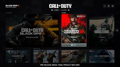 ꡼ No.003Υͥ / CoDεǡ̤ޥɤˡActivisionCall of Duty: Black Ops 6ץ꡼ޤǤΥɥޥåפ