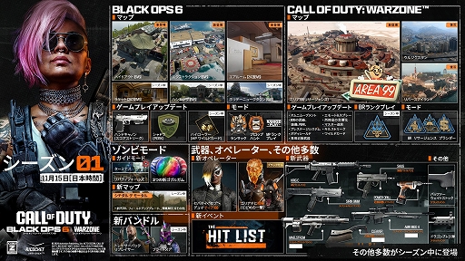 ꡼ No.001Υͥ / Call of Duty: Black Ops 6פΥ1ܻ֤1115ȡ¿ο俷ޥåסץåץϥȤʤɤο⡼ɤɲͽ