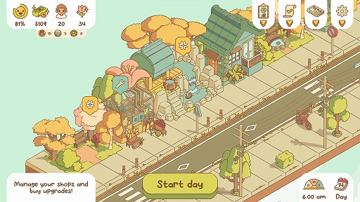 画像ギャラリー No.001のサムネイル画像 / 日本風の通りを作ってお店を運営する「おいでませ、みなみ通りへ!」が日本語に対応。システムの改善などを含むアップデートにて