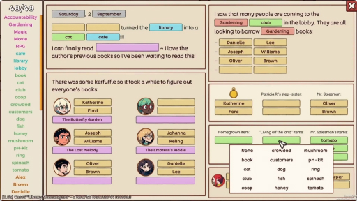 画像ギャラリー No.004のサムネイル画像 / 日常の小さな問題を解決して世界を豊かにしよう。心温まる探偵ゲーム「Little Problems: A Cozy Detective Game」が今冬発売に