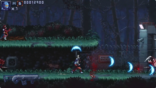 画像ギャラリー No.002のサムネイル画像 / 世界を破滅させる肉塊どもを撃ちまくれ! 横スクロールラン&ガンアクション「Iron Meat」が2024年後半に発売