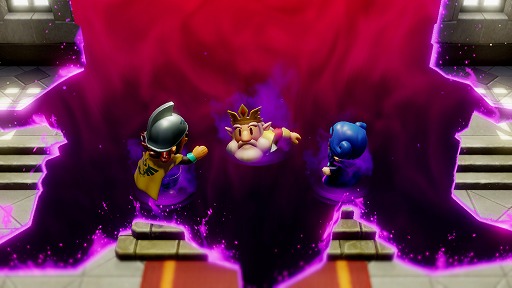 画像ギャラリー No.001のサムネイル画像 / 「ゼルダの伝説 知恵のかりもの」,PV第3弾「ハイラルのあるきかた3 無の世界篇」を公開。剣を握り,盾を構えて戦うゼルダ姫をチェック