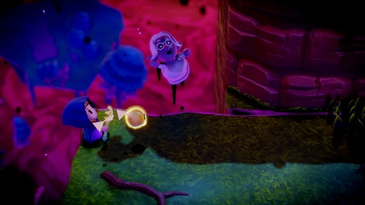 画像ギャラリー No.004のサムネイル画像 / 「ゼルダの伝説 知恵のかりもの」,PV第3弾「ハイラルのあるきかた3 無の世界篇」を公開。剣を握り,盾を構えて戦うゼルダ姫をチェック