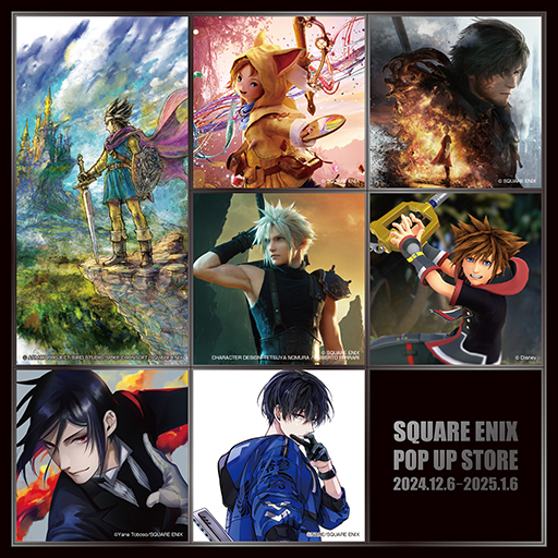 ꡼ No.001Υͥ / SQUARE ENIX POP UP STORE Ź126Ƥӳš֥ɥ饯ץȤŸ俷ʤ»