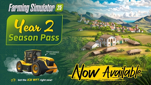画像ギャラリー No.002のサムネイル画像 / 「Farming Simulator 25」,全世界累計販売本数400万本を突破。Year 2 Season Passと世界最速のトラクターJCB WFTの情報も公開