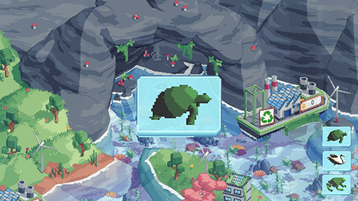 画像ギャラリー No.005のサムネイル画像 / ボートで開発された,好きなだけ海をきれいにする癒し系ゲーム「Spilled!」,デモ版をSteamで配信中