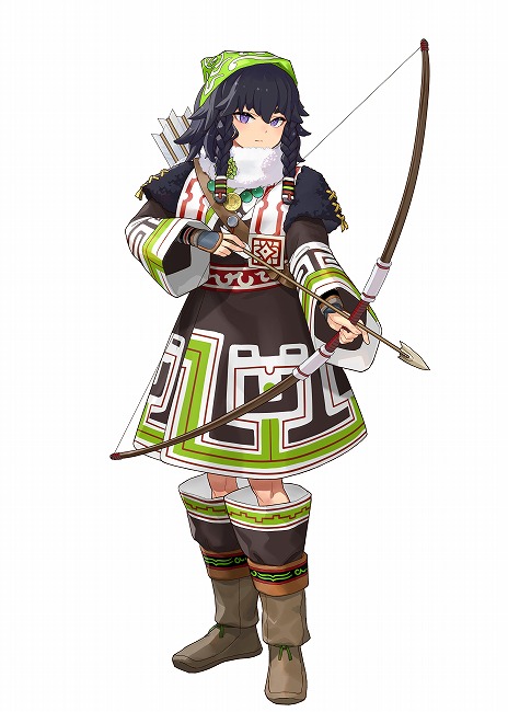 画像ギャラリー No.006のサムネイル画像 / 「龍の国 ルーンファクトリー」命の摂理を貴ぶ狩人「ピリカ」のキャラクター紹介映像を公開。無口な彼女の恋愛シナリオを収録