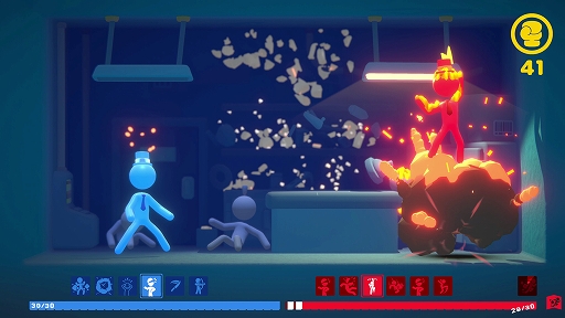 画像ギャラリー No.003のサムネイル画像 / 同僚や上司を“蹴落として”トップに君臨せよ。2Dローグライクアクション「Stick It to the Stickman」,Steamで本日リリース