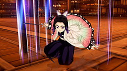 画像ギャラリー No.005のサムネイル画像 / 「鬼滅の刃 ヒノカミ血風譚2」，胡蝶しのぶ（無限城編）が参戦する有償DLCを4月17日に配信。柱のひとりで「蟲柱」の称号を持つ剣士