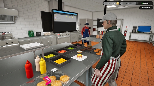 画像ギャラリー No.002のサムネイル画像 / オンライン協力シミュレーション「Fast Food Simulator」の早期アクセスがスタート。最大6人でファストフード店を経営