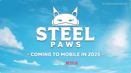 ꡼ No.008Υͥ /  ͵᤬꤬뿷Х륲Steel PawsȯɽNetflix Gamesˤ2025ǯ꡼ͽ