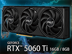 GeForce RTX 5060 Ti/5060ܥեåɷ10ʤPalitȯɽ