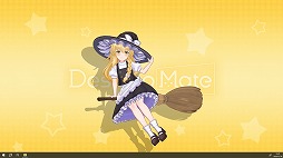 画像ギャラリー No.004のサムネイル画像 / 「Desktop Mate」，DLC「霧雨魔理沙」「ゆっくり魔理沙」を1月22日12：00に発売決定。Steamウィッシュリスト登録キャンペーンがスタート