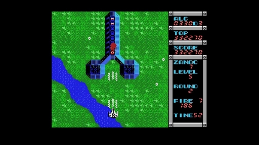 画像ギャラリー No.002のサムネイル画像 / 1980年代の名作STG「ザナック」をSwitchで遊べる。EGGコンソール版が本日配信開始。プレイスタイルに応じてゲーム難度が変化