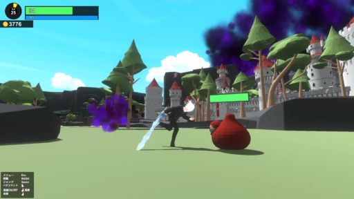画像ギャラリー No.005のサムネイル画像 / おかしい世界をバグを使って救おう。VRMに対応しているアクションRPG「バグだらけの城」，Steamで配信開始