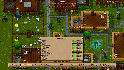 画像ギャラリー No.007のサムネイル画像 / 最大250人が同時プレイ可能な見下ろし型2Dサンドボックスサバイバル「Necesse」,無料開放を実施中。1月29日3:00まで制限なしで楽しめる