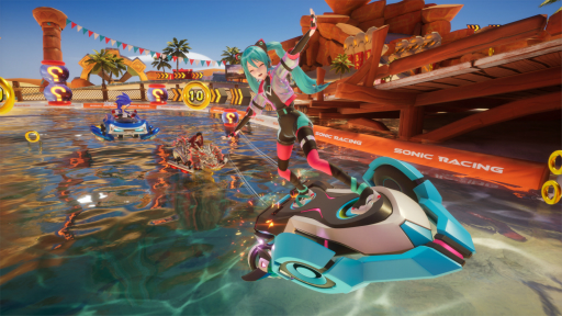 画像ギャラリー No.002のサムネイル画像 / 「ソニックレーシング クロスワールド」は,初音ミクを筆頭に,名だたるキャラクターたちが参戦するオールスターゲームだ【PR】
