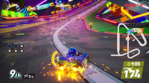 画像ギャラリー No.005のサムネイル画像 / 「ソニックレーシング クロスワールド」は,初音ミクを筆頭に,名だたるキャラクターたちが参戦するオールスターゲームだ【PR】