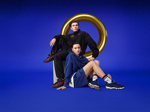 画像ギャラリー No.005のサムネイル画像 / 「ソニック・ザ・ヘッジホッグ」とプーマがコラボ。キャラクターからインスピレーションを受けたシューズやアパレルアイテムを展開