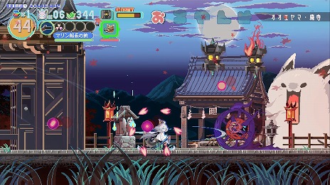 画像ギャラリー No.005のサムネイル画像 / 白上フブキさんが戦う「FUBUKI 〜zero in on Holoearth〜」,発売日を4月13日に決定。ホロライブ・オルタナティブが題材の新作2Dアクション