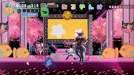 画像ギャラリー No.007のサムネイル画像 / 白上フブキさんが戦う「FUBUKI 〜zero in on Holoearth〜」,発売日を4月13日に決定。ホロライブ・オルタナティブが題材の新作2Dアクション