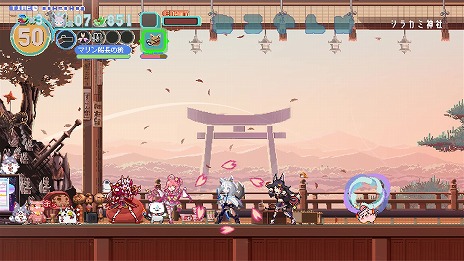 画像ギャラリー No.009のサムネイル画像 / 白上フブキさんが戦う「FUBUKI 〜zero in on Holoearth〜」,発売日を4月13日に決定。ホロライブ・オルタナティブが題材の新作2Dアクション