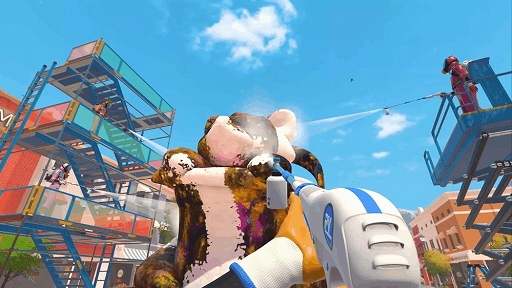 画像ギャラリー No.008のサムネイル画像 / 「PowerWash Simulator 2」,本日発売。高圧洗浄機であらゆるものをピカピカにしよう。拠点をカスタマイズ可能で,ネコもなでられる