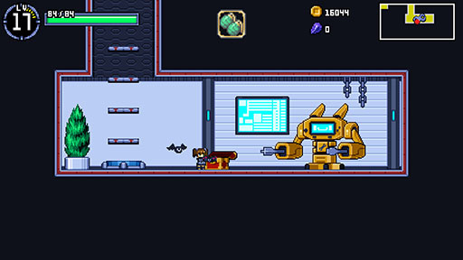 画像ギャラリー No.008のサムネイル画像 / 引きこもりの女・ローリーを操作し,コロニーを縦横無尽に駆け巡る新作メトロイドヴァニア「ローリングスター」,4月1日にSteamでリリース