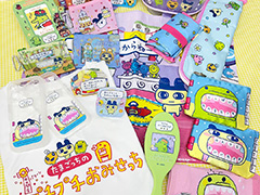 「たまごっちのプチプチおみせっち」サンキューマートでコラボレーション雑貨を6月下旬より販売。日常使いできる全39アイテム