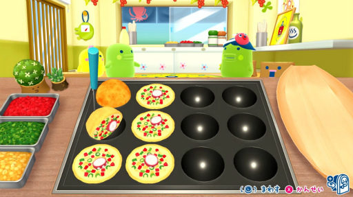 画像ギャラリー No.003のサムネイル画像 / 「たまごっちのプチプチおみせっち おまちど〜さま!」に「たこやきやさん」無料アップデートが登場。本日配信開始