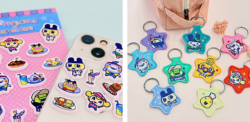 画像ギャラリー No.003のサムネイル画像 / 「かえってきた!たまごっちのプチプチおみせっち×CAPCOM CAFE」オリジナルグッズ情報を公開