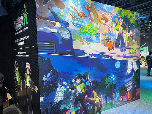 画像ギャラリー No.002のサムネイル画像 / 「Pokémon LEGENDS Z-A」の世界観を表現したスペシャルイベントが,東京・SHIBUYA TSUTAYAにて期間限定で開催中。昼夜で異なる顔を見せるミアレシティを再現
