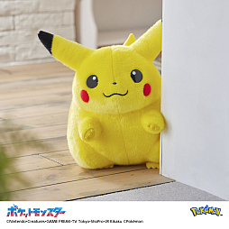 画像ギャラリー No.043のサムネイル画像 / ポケモン30周年記念商品「おかえり！ピカチュウ1/1」，予約開始後即完売する人気ぶり。1997年発売されたぬいぐるみの復刻版