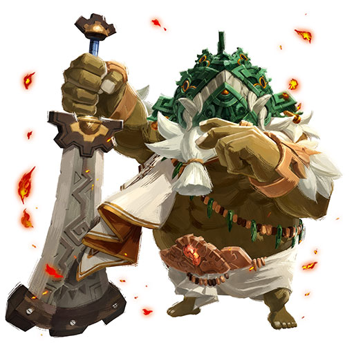 画像ギャラリー No.002のサムネイル画像 / 「ゼルダ無双 封印戦記」,ゴロン族を率いる族長「アーガスタ」,ゾーラ族の王女「キア」らの新たな5人のキャラクター情報を公開